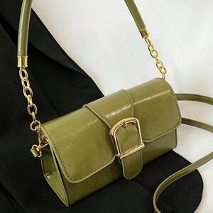 Olive Green Crossbody Bag